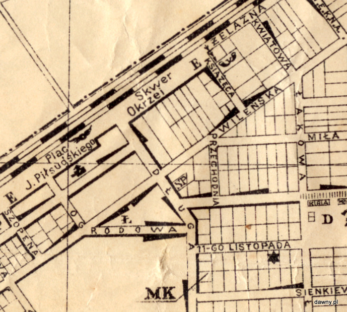 Centrum Wołomina, rok 1933